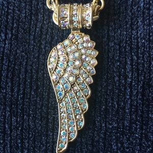Kirks Folly Angel Wing Magnetic Enhancer Necklace